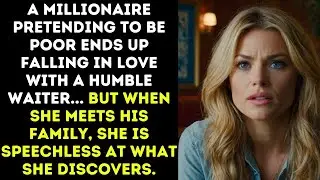 A millionaire pretending to be poor ends up falling in love with a humble waiter... but when she