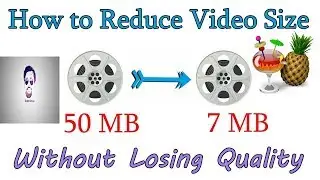 how to reduce video file size 70-90% without losing quality latest 2017 ~urdu/hindi