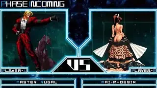 Master Rugal Vs mai-phoenix [Kof mugen]