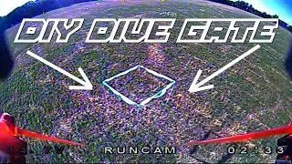 DIY FPV Dive Gate  / Setup & Flight Demo