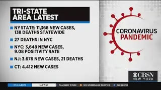 Latest Tri-State Area Coronavirus Statistics