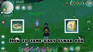 HOW TO TAME BABY LUNAR FOX | UTOPIA ORIGIN | PVE 702 #utopia #gaming #pve702