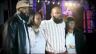 Brown, Martin Parents Attend Vigil In Miami Gardens