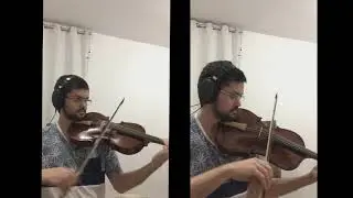 BACH BWV 775 BAROQUE VIOLA - PEDRO PAULO ARAUJO