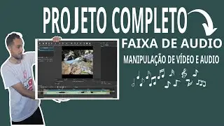 MANIPULAÇÃO de ÁUDIO – Projeto Completo do ZERO | #shotcut