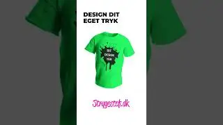 Strygestof.dk - Design dit eget tryk til dit t&oslash;j, hurtigt og nemt #shorts #design_selv #hurtigt_nemt