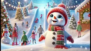 ❄️ Snowman Fun - Christmas Background Ambiance - Relaxing Holiday Music