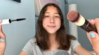 ASMR Makeup Application in 1 Minute // Doing Your Makeup in 1 Minute (ASMR 1 Minute Role Play)