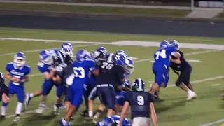 Travis Adams solo tackle vs Ripley