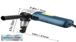 VEVOR Electric Metal Nibbler 625W Nibbler Metal Cutter 1000RPM High Speed Rotor