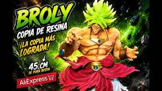 💥 ¡Impresionante figura de BROLY! La copia más lograda que he visto 🔥AliExpress!!