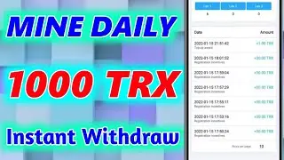 New trx earning website