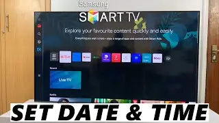How To Change Date & Time On Samsung Smart TV