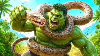 Hulk vs Anaconda – The Jungle Monster Battle (Epic Ending)