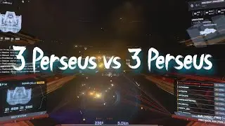 Gunner POV: Perseus 3v3 Fleet Battle | Star Citizen