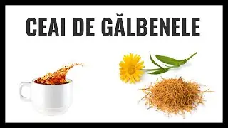 🌼 CEAI DE GĂLBENELE 🌼  ceai gălbenele beneficii - proprietăți și contraindicații
