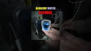 Drinking Alcohol With Alkaline Water CHANGES Everything #shorts