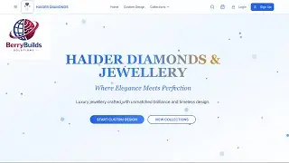 Haider Diamonds and Jewellery Mern Stack E-commerce Website
