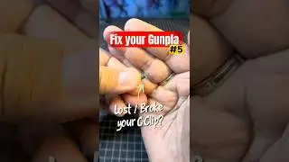 Gunpla Repair Tip: How to Replace a C-Clip the Right Way! #GunplaTutorial #GunplaHacks #scrapbuild