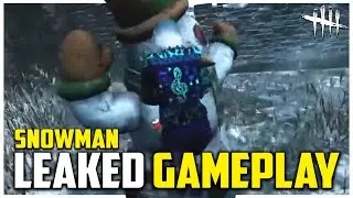 WINTER EVENT LEAKED GAMEPLAY! Snowman In Action! - Dead by Daylight