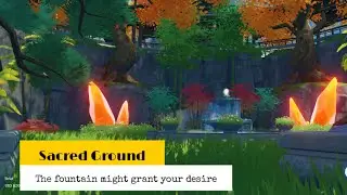 Sacred Ground Tutorial/Guide Serenitea Pot [Emerald Peak]- Genshin Impact