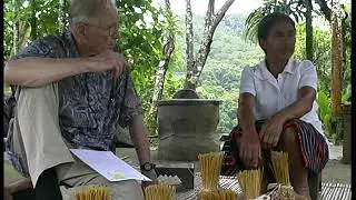 Philippines&mdash;Anthropologist Harold C. Conklin at work