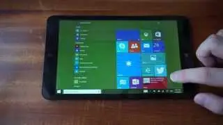 Обзор Windows 10 TP на 8' планшете
