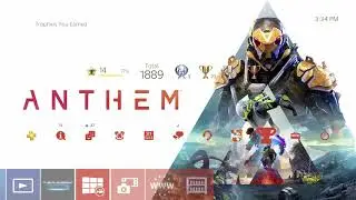 Anthem Pre-Order PS4 Static Theme