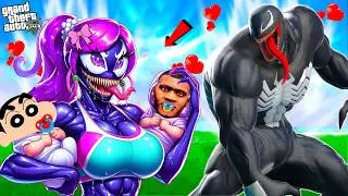 FRANKLIN Adopted By VENOM FAMILY In GTA 5! SumitOP