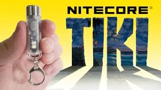 NITECORE TIKI - USB rechargeable Keychain light review (Sidelight & UV light!)