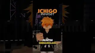 ICHIGO MOVESET IN JUJUTSU SHENANIGANS! #jujutsushenanigans #roblox #jjkgame