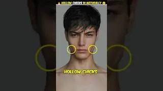 🔥 Hollow Cheeks  In Naturally  #shorts #facecare @MrBeast