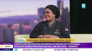 Chef Asma di Bernama TV