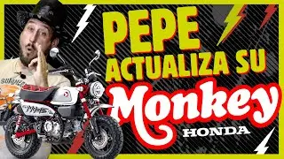 &iquest;Puede una HONDA MONKEY 125 cc convertirse en una BESTIA con solo 2 piezas? 🐒💥 Pepe te lo demuestra