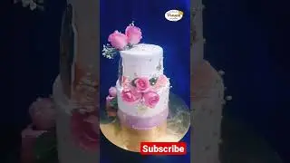 Engagenment Cake (Butterscotch Flavour) @vinayakcakehouse #engagementcake #birthdaycake #wedding