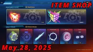 May 28 Rocket League Item Shop: RUBIK'S CUBE GOAL EXPLOSION RETURNS!