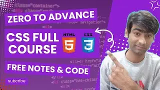 CSS for Beginners in Hindi/Urdu | What is CSS? | CSS Full Course Introduction