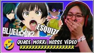 (Que vídeo bom!🤣) Blue Lock e os Chutadores de Bola #2 - TsukiUraya | React