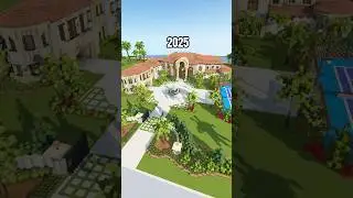 Minecraft Mediterranean Mansion #mansion #minecraft #minecraftbuilding #minecraftshorts