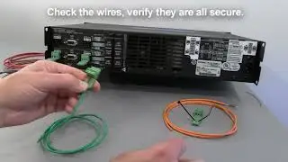 How to Terminate Euroblock Connectors for a Power Amplifier