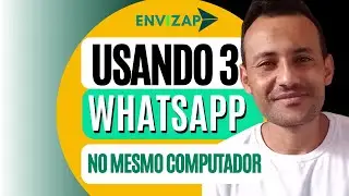 Como usar 3 numeros de whatsApp na  Envizap
