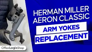 Как заменить подлокотники на кресле Herman Miller Aeron | Пошаговое руководство