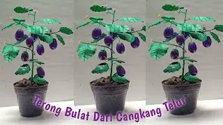 Ide Kreatif Dari Cangkang Telur || Memanfaatkan Limbah Cangkang Telur
