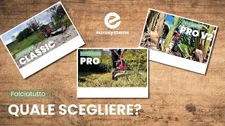 Guida alla scelta del Falciatutto per Minieffe e P55 evo | EUROSYSTEMS #falciatutto #trincia
