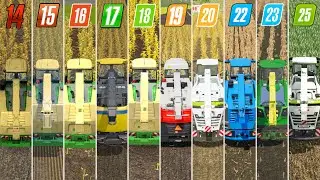 Fs14 vs Fs15 vs Fs16 vs Fs17 vs Fs18 vs Fs19 vs Fs20 vs Fs22 vs Fs23 vs Fs25 | Forage Harvester |