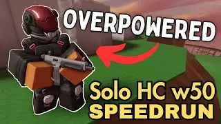 [26:37 | WR] 🔥 SOLO HC WAVE 50 SPEEDRUN | Roblox Tower Defense Simulator TDS
