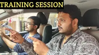 Clutch Control Driving Lesson In Narrow Market Roads | 8056256498 City Car Trainers