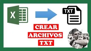 Crear TXT de forma masiva con Excel. - Curso de Excel Avanzado