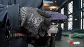 Bosch X-lock Backing pad with scotchbrite