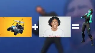 When Lil Tecca drives the GOLF CART IN FORTNITE